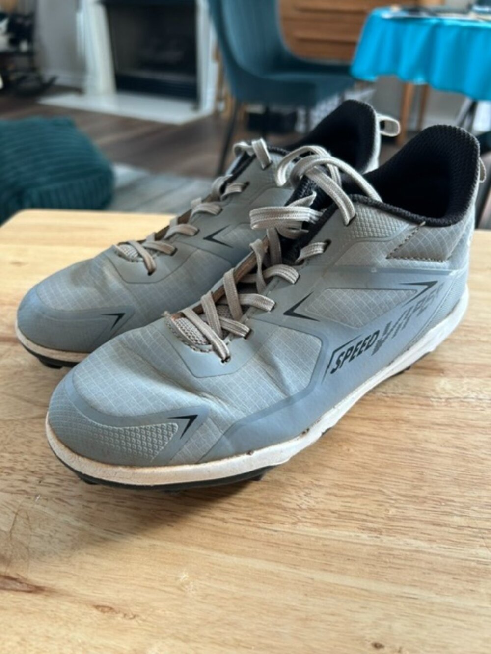 DSG Gray Multi-sport Cleats - Size 2 Boys